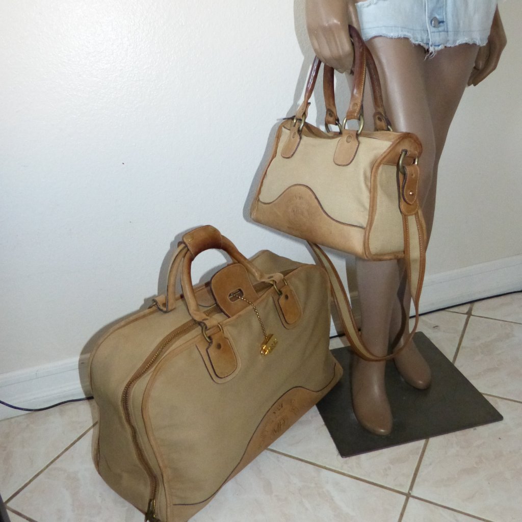 Marley Hodgson Ghurka Bag Set The Traveler 1 # 21 And # The Keeper 16